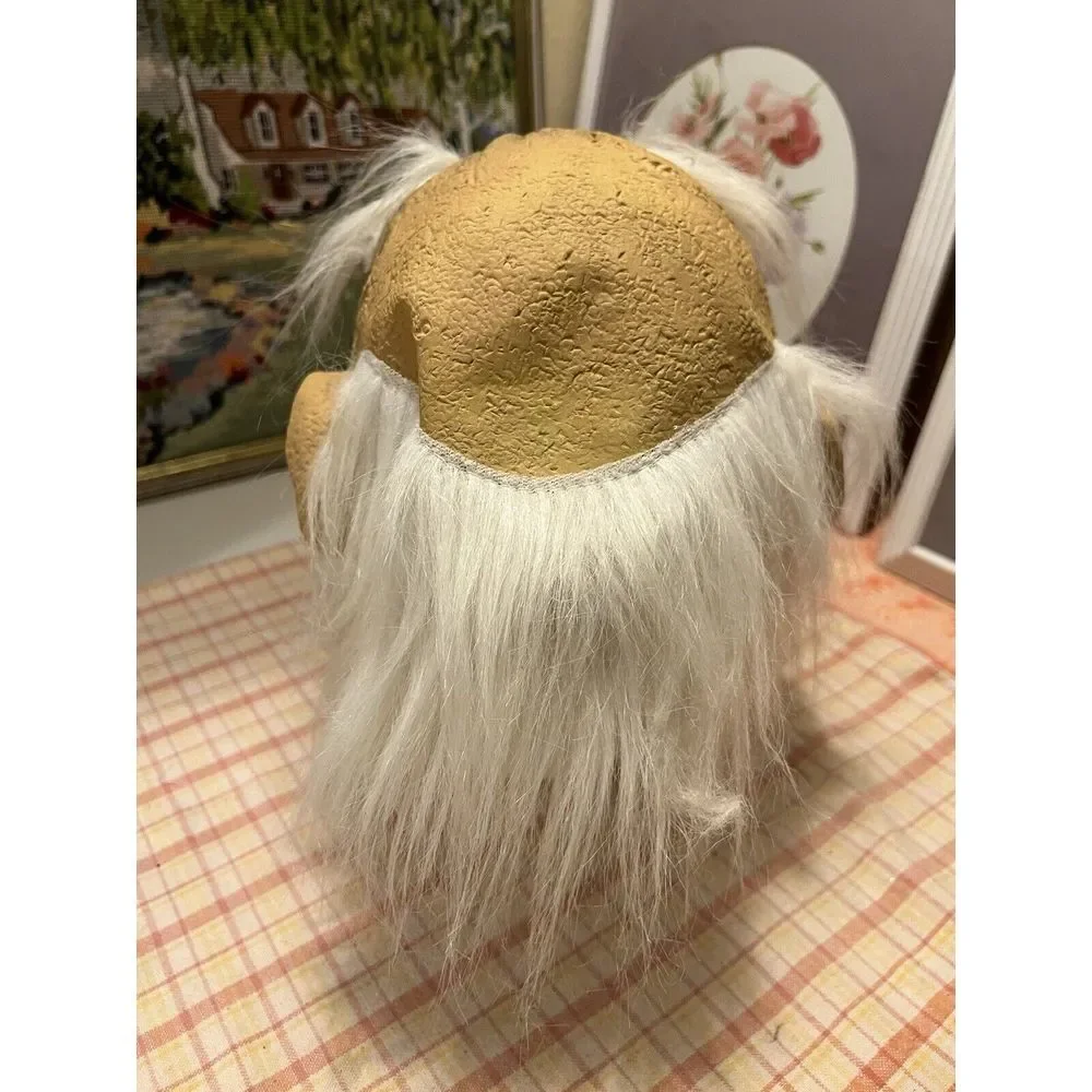 Paper Magic Old Man Half Mask Adult 2003 PMG Halloween Troll Geezer Wizard Latex